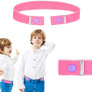 Ceinture magique sans boucle (Fabriquée en France) Rose