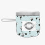 Bavoir maternelle à enfiler avec poche de rangement (petits costauds), coton bio oekotex