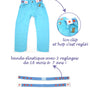 Ceinture magique sans boucle (Fabriquée en France) Rose