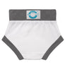 La culotte Mixte sans-gêne (2-11 ans) OEKOTEX (Gris)
