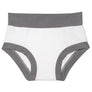 La culotte Mixte sans-gêne (2-11 ans) OEKOTEX (Gris)