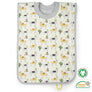 Bavoir maternelle à enfiler avec poche de rangement (lamas)