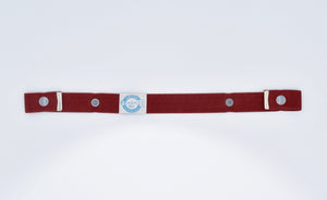 ceinture magique sans boucle (fabriquée en France) rouge bordeaux
