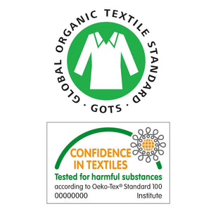 coton bio, coton organique, oekotex, textile, oeko-tex, oekotex standard 100, bavoir en coton, 